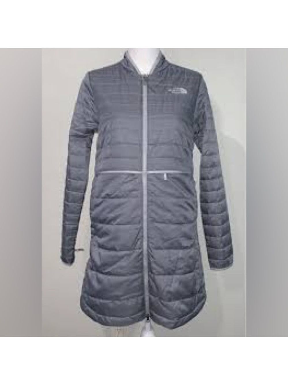 The North Face Women's Insulated Midi Jacket Dark Gray Small